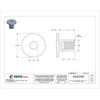 Binding Barrel, 1-4"-20, 1-2 in Brl Lg, 3-8 in Brl Dia, Stainless Steel Plain  Z1518