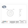 Countersunk Washer, Fits Bolt Size #10 ,316 Stainless Steel Plain Finish  ZPYR#10625-316
