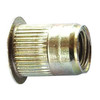 Rivet Nut, M6-1.00 Thread Size, 120.7 mm Flange Dia., 14.73 mm L, Steel, 25 PK