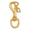 Lucky Line Slide Bolt Spring Snap,L 3 5/8 In 4GGL3