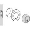Manufacturer Varies Cover Plate,O.D. 2-3/4 In.,Chrome PK2 2MDJ6