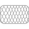 Cellucap Hairnet, Nylon, 26 in Dia., White, L, 144 PK HN5WTGRA