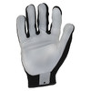 Command(TM) Mechanics Touchscreen Gloves, Goatskin Leather Palm, Polyester Back, XL, Black/White