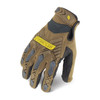 Ironclad Performance Wear Impact Resistant Gloves,Size S,Brown,PR IEX-PIG-02-S