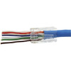 Modular Plug, Unshielded, CAT 5e, Clear, Pass-Through End Termination, 50 PK  85-371