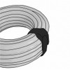 Hook and Loop Strap, No Adhesive, 8 in, 0.75 in W, White, 45 PK  176408
