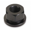Flange Nut, M16-2.00, Steel, Not Graded, Black Oxide, 24 mm Hex Wd, 21 mm Hex Ht