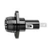 Fuse Holder, 0 to 30A Amp Range, 600V AC/DC Volt Rating, 1 Poles, Quick Connect