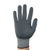 Cut Resistant Coated Gloves, Cut Level A2 ,Dipped ,Nitrile ,Sandy ,11 1 PR  11-531