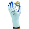 Coated Gloves, Nitrile, Smooth, Palm, 4 Abrasion Level, White, XL (10) 1 PR  11-900