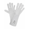 Chemical Resistant Gloves, Laminated Film, 15 1-2 in L, 2.5 mil, White, 9, 1 PR  02-100