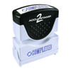Accu-Stamp2 Microban Message Stamp, Completed, 3/8" 038847