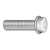 Grade 5, 5/16"-18 Flange Bolt, Zinc Plated Steel, 1 in L, 50 PK