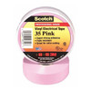 Vinyl Electrical Tape, 35, Scotch, 3/4 in W x 66 ft L, 7 mil thick, Pink, 1 Pack