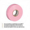 Vinyl Electrical Tape, 35, Scotch, 3-4 in W x 66 ft L, 7 mil thick, Pink, 1 Pack  35-Pink-3/4x66FT