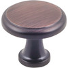 KasaWare 1-3/16 In. Dia. Brushed Oil Rubbed Bronze Cabinet Knob (4-Pack)