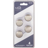 KasaWare 1-3-16 In. Dia. Satin Nickel Cabinet Knob (4-Pack) K997SN-4 257611