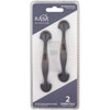 KasaWare 4-5-8 In. Brushed Oil Rubbed Bronze Cabinet Pull (2-Pack) K4133BORB-2 235934