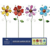 Alpine 36 In. H. Glass Flower Garden Stake LJJ536A Pack of 12