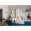 Moen Edwyn 1-Handle Pull-Down Kitchen Faucet with Soap Dispenser, Matte Black 87028BL 470382