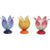 Alpine 9" Tngs Mesh Flower Lamp RGG518A Pack of 6