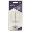 KasaWare White Double Magnetic Catch (2-Pack) KFCMD-A-WH2 220758