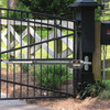Mighty Mule MM571W 18 Ft. 850 Lb. Heavy-Duty Single Gate Opener Kit MM571W 747883