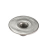 Manufacturer Varies Round Weld Nut, #8-32, Steel, 1-32 in Ht, 100 PK 1LAC3