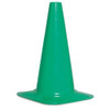 Traffic Cone, Polyethylene, Non-Reflective, 18 in Height, 1.5 lb, Blue  1YBW4