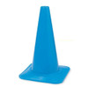 Traffic Cone, Polyethylene, Non-Reflective, 18 in Height, 1.5 lb, Blue  1YBW4