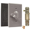 Weatherproof Cover, Switch Box Type, 1 Gang, Toggle Cover Type  5121-0