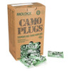 Camo Plugs(R) Disposable Foam Ear Plugs, Bullet Shape, 33 dB, Camouflage, 100 PK  6609