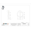 Lynch Pin, 3-16 in Dia, 1-9-16 in L, 1-1-4 in Usable Lg, Steel, 10 PK  WWG-LPZ-187-1250