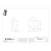 Lynch Pin, 7-16 in Dia, 1-9-16 in L, 1-11-32 in Usable Lg, Steel, 10 PK  WWG-LPZ-437-1343