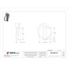 Lynch Pin, 7-16 in Dia, 1-9-16 in L, 1-11-32 in Usable Lg, Steel, 10 PK  WWG-LPZ-437-1343