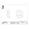 Lynch Pin, 5-16 in Dia, 1-9-16 in L, 1-1-4 in Usable Lg, Steel, 10 PK  WWG-LPZ-312-1250