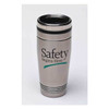 Quality Resource Group Travel Mug,Safety Begins Here,18 oz. 3771