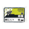 Scotch-Brite Scouring Pad,5" L x 3-1/2" W,Blue,PK10 88CC