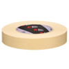 3m Painter's Tape, 24 mm W x 55 m L, 7.3 mil Thick, Tan, Rubber Adhesive 501+
