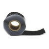 Er Tape Repair Tape, Silicone, Black, 4 yd L, 1 in W GL20B676BI
