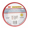 Painter's Tape, 1 7/8 in W x 59 yd L, 7.5 mil Thick, Red, Rubber Adhesive
