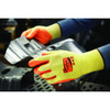 Hi-Vis Cut-Resistant Coated Gloves, Cut Level A5 ,Dipped ,Nitrile ,Sandy ,S 1 PR  11-515
