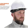 Ergodyne High Performance Cap,Black-White 6630