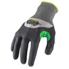 Knit Gloves, Cut Level A2 ,Dipped ,Foam Nitrile ,Smooth ,XS 1 PR