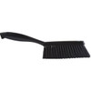 1 19/32 in W Bench Brush, Soft, 6 3/4 in L Handle, 7 in L Brush, Black, Plastic, 13 in L Overall