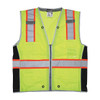 Mcr Safety High Visibility Vest,2XL Size,Unisex SURVCL2LX2