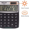 Victor Technology Desktop Calculator,3.3" W,1-2" H 1000