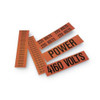 Stranco Pipe Mrkr, 240 Volts, 1-1-4in.andSmllr, PK5 CVC-1048-PK