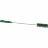 1-5-8" W Tube and Valve Brush, Stiff, 13 3-4 in L Handle, 5 in L Brush, Green  53782
