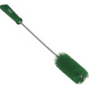1-5-8" W Tube and Valve Brush, Stiff, 13 3-4 in L Handle, 5 in L Brush, Green  53782